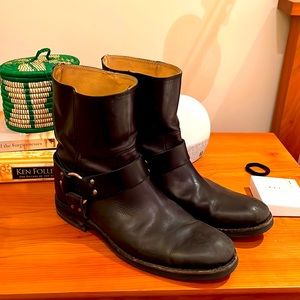 Mens Frye Harness Boots